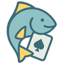 Poker Fish Logo